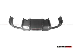 DarwinPRO 2013-2016 Audi S3 & A3 Sline Sedan BKSS Style Rear Diffuser with LED Light - image 9