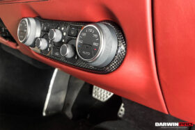 DarwinPro Aerodynamics DarwinPRO Dry Carbon Fiber AC Control Panel Cover Fits 488, Pista for Ferrari 488 - Image 3