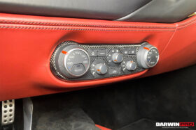 DarwinPro Aerodynamics DarwinPRO Dry Carbon Fiber AC Control Panel Cover Fits 488, Pista for Ferrari 488 - Image 5