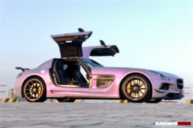 DarwinPRO 2010-2015 Mercedes Benz W197 SLS AMG BKSS Style Side Skirts & Fender - image 8