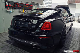 DarwinPRO 2016-2020 Rolls-Royce Wraith BKSS Style Carbon Fiber Roof Spoiler - image 4