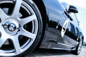DarwinPRO 2016-2021 Rolls-Royce Wraith BKSS Style Carbon Fiber Side Skirts - image 1