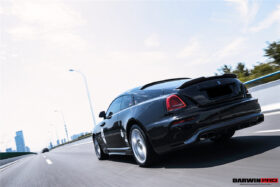 DarwinPRO 2016-2020 Rolls-Royce Wraith BKSS Style Carbon Fiber Trunk Spoiler - image 5
