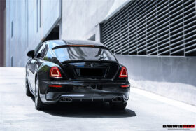 DarwinPRO 2016-2020 Rolls-Royce Wraith BKSS Style Carbon Fiber Trunk Spoiler - image 6