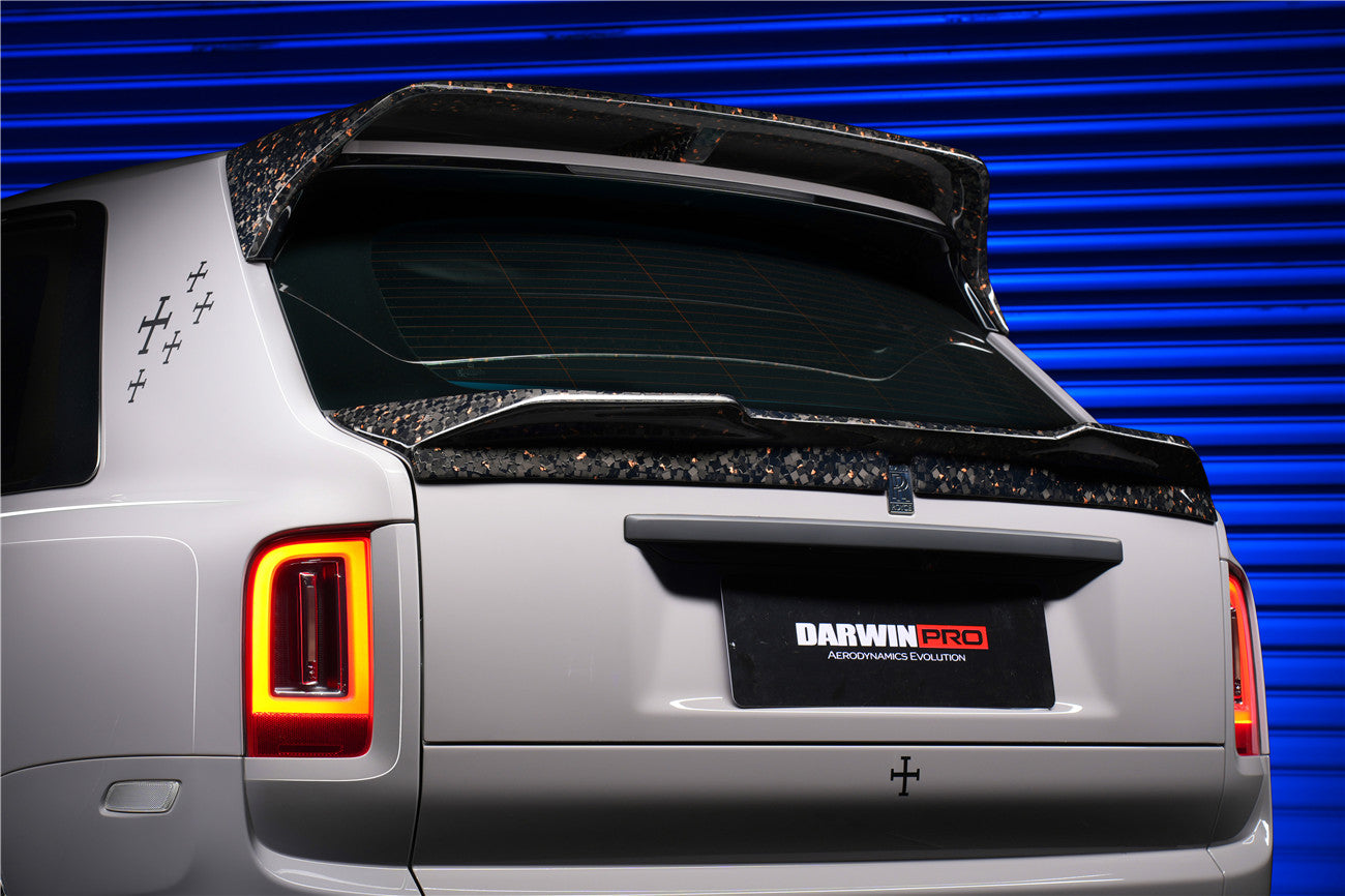 DarwinPRO 2018-2024 Rolls-Royce Cullinan BKSS Style Carbon Fiber Trunk Spoiler