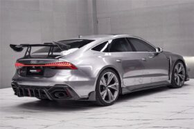 DarwinPRO 2019-UP Audi RS6 Avant C8 RS7 C8 Quattro IMP Design Rear Diffuser - image 1