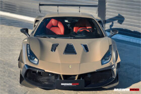 DarwinPRO 2015-2020 Ferrari 488 GTB | Spider Partial Carbon Fiber Hood - DarwinPRO Challenge Evo Modena Design - image 10