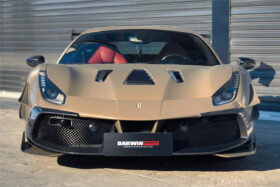 DarwinPRO 2015-2020 Ferrari 488 GTB | Spider Partial Carbon Fiber Front Bumper - DarwinPRO Challenge Evo Modena Design - image 10