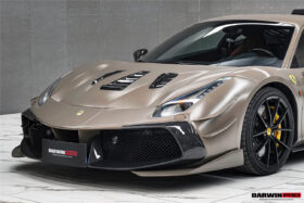 DarwinPRO 2015-2020 Ferrari 488 GTB | Spider Partial Carbon Fiber Hood - DarwinPRO Challenge Evo Modena Design - image 3