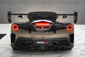 DarwinPro Aerodynamics DarwinPRO 488 GTB Partial Rear Bumper With Deck Lid Wing and Diffuser and Wing - DarwinPRO Challenge