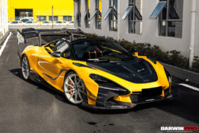 DarwinPro Aerodynamics DarwinPRO 720s And 765LT Carbon Fiber Fender DarwinPRO (Se²GTR) Fits Spider for McLaren 720S - Image