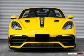 DarwinPro Aerodynamics DarwinPRO 718 Cayman And Boxster Stuttmate Part Carbon Fiber Front Bumper - Image 8