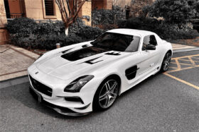 DarwinPRO 2010-2015 Mercedes Benz W197 SLS AMG IMP Performance Carbon Fiber Hood - image 1