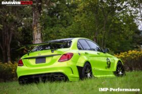 DarwinPRO 2015-2021 Mercedes Benz C-Class W205 Sedan IMP Performance Carbon Fiber Trunk Spoiler - image 8