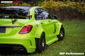 DarwinPRO 2015-2021 Mercedes Benz C-Class W205 Sedan IMP Performance Carbon Fiber Trunk Spoiler - image 9
