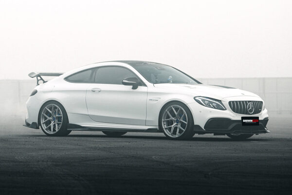 DarwinPRO 2015-2021 Mercedes Benz C63 C-Class Coupe IMP Performance Carbon Fiber Side Skirts