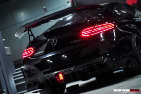 DarwinPRO 2015-2021 Mercedes Benz C-Class W205 Coupe IMP Performance Carbon Fiber Trunk Spoiler - image 8