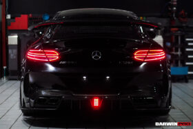 DarwinPRO 2015-2021 Mercedes Benz C-Class W205 Coupe IMP Performance Carbon Fiber Trunk Spoiler - image 9