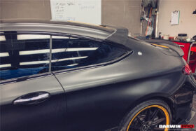 DarwinPRO 2015-2021 Mercedes Benz C-Class W205 Coupe IMP Performance Carbon Fiber Roof Spoiler - image 7