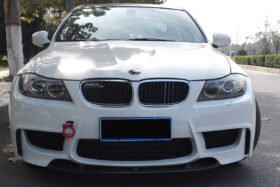 DarwinPRO 2008-2012 BMW 3 Series E90 LCI 1M Style Front Bumper with Lip Splitter - image 3