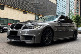 DarwinPRO 2008-2012 BMW 3 Series E90 LCI 1M Style Front Bumper with Lip Splitter - image 7