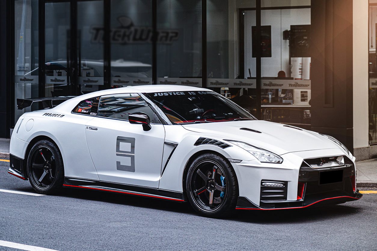 DarwinPro Aerodynamics DarwinPRO GTR R35 CBA DBA EBA NSM Style Partial Carbon Fiber Fender