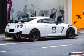 DarwinPro Aerodynamics DarwinPRO GTR R35 CBA DBA EBA NSM Style Partial Carbon Fiber Fender - Image 4