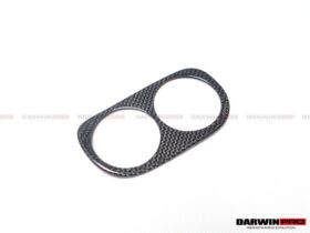 DarwinPro Aerodynamics DarwinPRO 458 Dry Carbon Fiber Light Switch Cover DarwinPRO (OE) Fits Italia, Spider, Speciale for