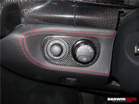 DarwinPro Aerodynamics DarwinPRO 458 Dry Carbon Fiber Light Switch Cover DarwinPRO (OE) Fits Italia, Spider, Speciale for