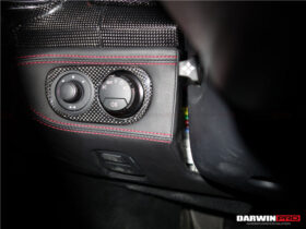DarwinPro Aerodynamics DarwinPRO 458 Dry Carbon Fiber Light Switch Cover DarwinPRO (OE) Fits Italia, Spider, Speciale for