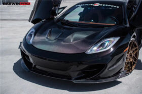 DarwinPro Aerodynamics DarwinPRO MP4 12C P1 Style Carbon Fiber Hood for McLaren MP4-12C - Image 4