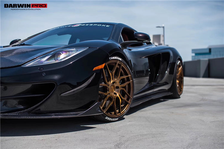 DarwinPro Aerodynamics DarwinPRO MP4 12C P1 Style Carbon Fiber Hood for McLaren MP4-12C - Image 2