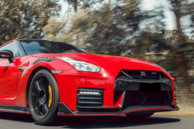 DarwinPRO 2017-2023 Nissan GTR R35 EBA Nismo 1:1 OE Carbon Fiber Front Lip - For Original NISMO Only - image 3