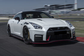 DarwinPRO 2017-2023 Nissan GTR R35 EBA Nismo 1:1 OE Carbon Fiber Front Lip - For Original NISMO Only - image 6