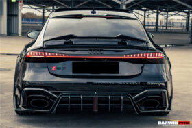 DarwinPRO 2019-UP Audi RS6 Avant C8 RS7 C8 Quattro IMP Design Rear Diffuser - image 4