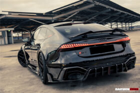 DarwinPRO 2019-UP Audi RS6 Avant C8 RS7 C8 Quattro IMP Design Rear Diffuser - image 7