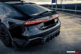 DarwinPRO 2019-UP Audi RS6 Avant C8 RS7 C8 Quattro IMP Design Rear Diffuser - image 9