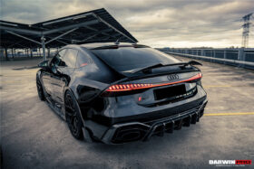 DarwinPRO 2019-UP Audi RS6 Avant C8 RS7 C8 Quattro IMP Design Rear Diffuser - image 5