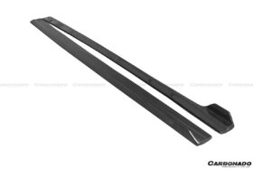DarwinPRO 2017-2020 Audi RS3 8V.2 Sedan Only BKSS Style Carbon Fiber Side Skirts Under Board - image 8