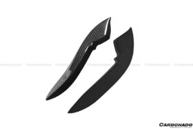 DarwinPRO 2017-2020 Audi RS3 8V.2 Sedan And Sportback BKSS Style Carbon Fiber Front Canards - image 10