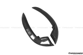DarwinPRO 2017-2020 Audi RS3 8V.2 Sedan And Sportback BKSS Style Carbon Fiber Front Canards - image 8