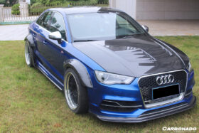 DarwinPRO 2013-2016 Audi S3 A3 Sline 8V.1 Sedan and Sportback BKSS Style Front Lip - image 3