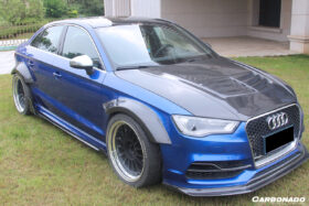 DarwinPRO 2013-2016 Audi S3 A3 Sline 8V.1 Sedan and Sportback BKSS Style Front Lip - image 4