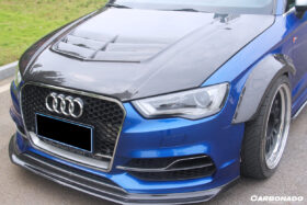 DarwinPRO 2013-2016 Audi S3 A3 Sline 8V.1 Sedan and Sportback BKSS Style Front Lip - image 7