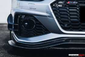 DarwinPRO 2020-2024 Audi RS4 B9.5 BKSS Style Carbon Fiber Front Lip - image 6