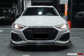DarwinPRO 2020-2024 Audi RS4 B9.5 BKSS Style Carbon Fiber Front Lip - image 7