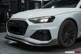 DarwinPRO 2020-2024 Audi RS4 B9.5 BKSS Style Carbon Fiber Front Lip - image 8