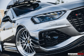 DarwinPRO 2020-2024 Audi RS4 B9.5 BKSS Style Carbon Fiber Front Lip - image 4