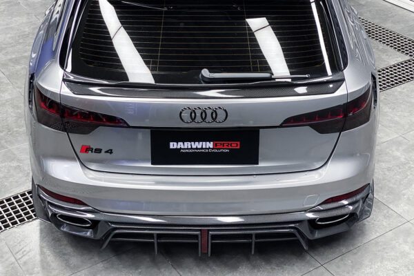 DarwinPRO 2017-2024 Audi RS4 B9 B9.5 & S4 B9 B9.5 BKSS Style Rear Decklid Spoiler