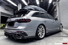 DarwinPRO 2017-2024 Audi RS4 B9 & B9.5 BKSS Style Roof Spoiler - image 3